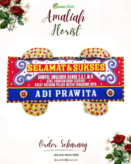 Papan Bunga Ucapan Selamat Lalolara